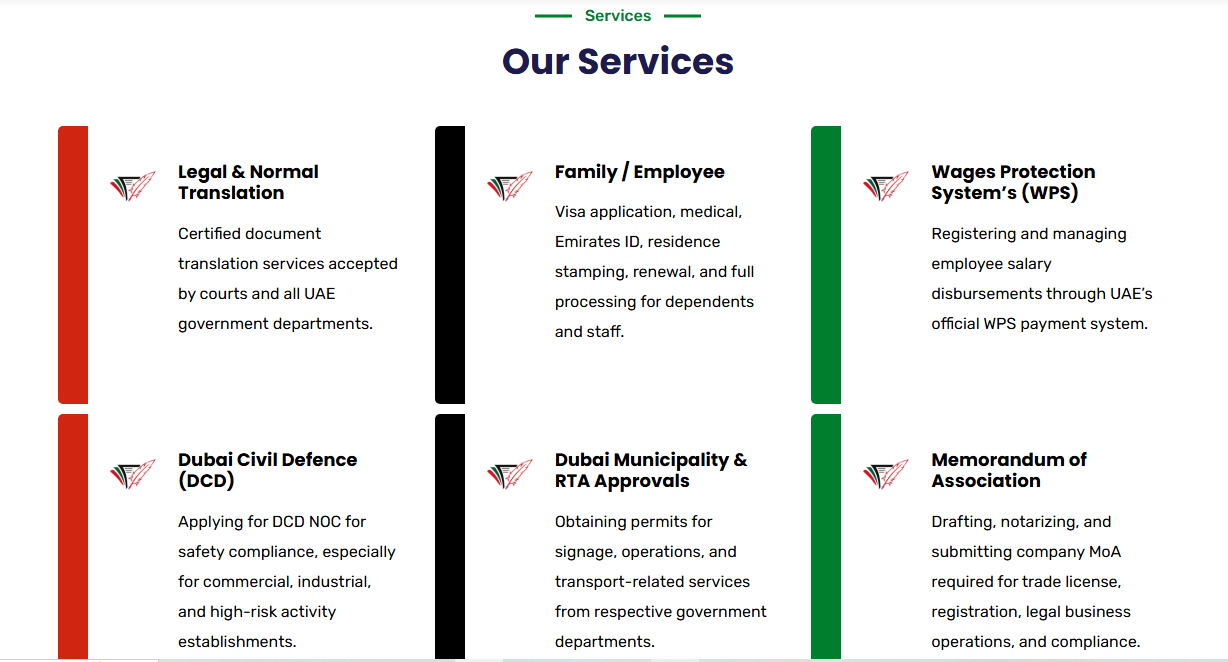 Dawo Albahar Services Home Page - Ads Spiders